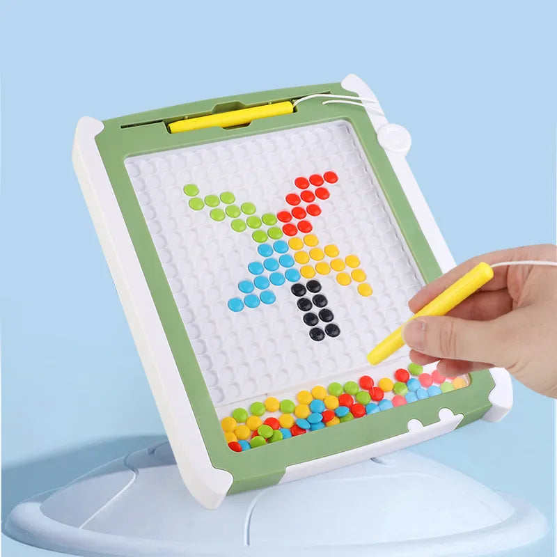 Magnetic stroke drawing board table