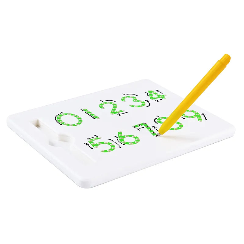 Magnetic Steel Beads Number 0 to 9 Learning Educational Writing Board Kids Toys Gift