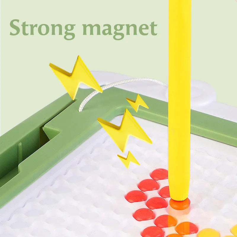 Magnetic stroke drawing board table