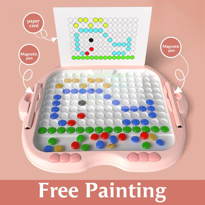 Magnetic Sketchpad Color Puzzle