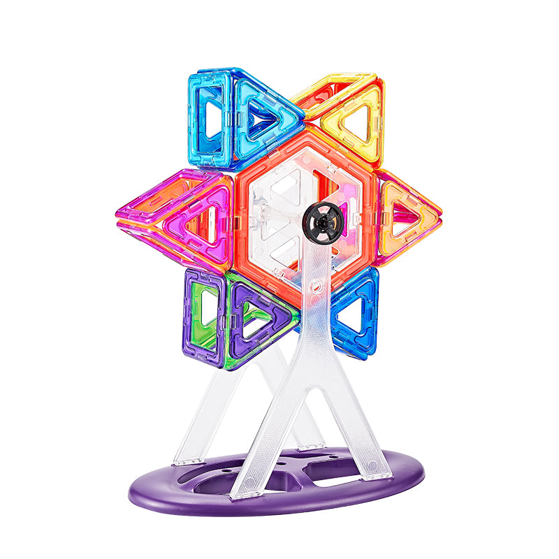 78 Pcs Educational Free play creative ABS Magnetic Building Blocks