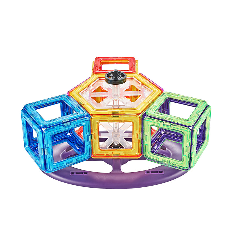 78 Pcs Educational Free play creative ABS Magnetic Building Blocks