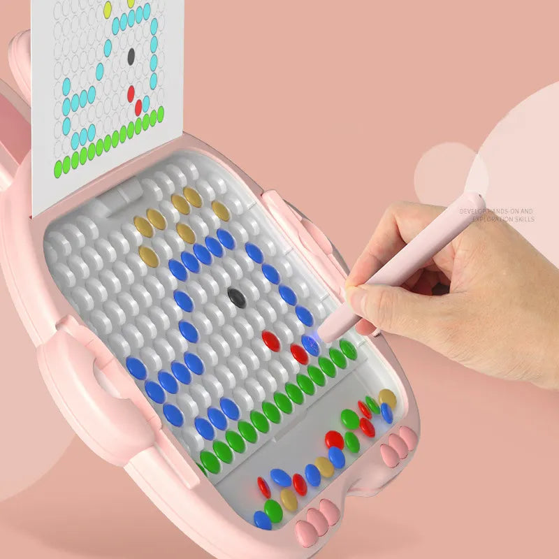 Magnetic Sketchpad Color Puzzle