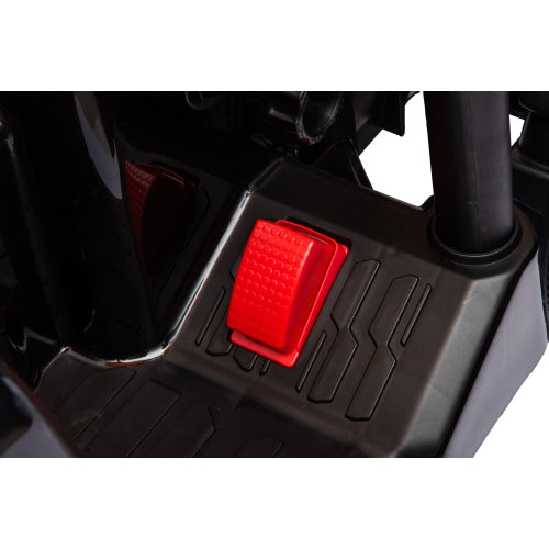 24V Kids Ride on Tractors with Parent Remote Control, Pedal Tractors with Working Loader and Backhoe Digger, Kids' Ride on Car Toys 24V Battery Powered Electric Vehicles with Trailer, Digger (Yellow)