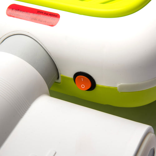 12V Cleaning Go Kart For Kids,55W Motor,Front with mop for cleaning,Length can extended by 6cm,Built in music and lighting functions,Provide a speed of 1.86-2.49MPH for kids aged 3-6 years old.